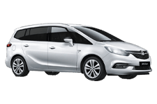Car Hire Highbury - Vauxhall Zafira 5 + 2 - Minibus hire Highbury